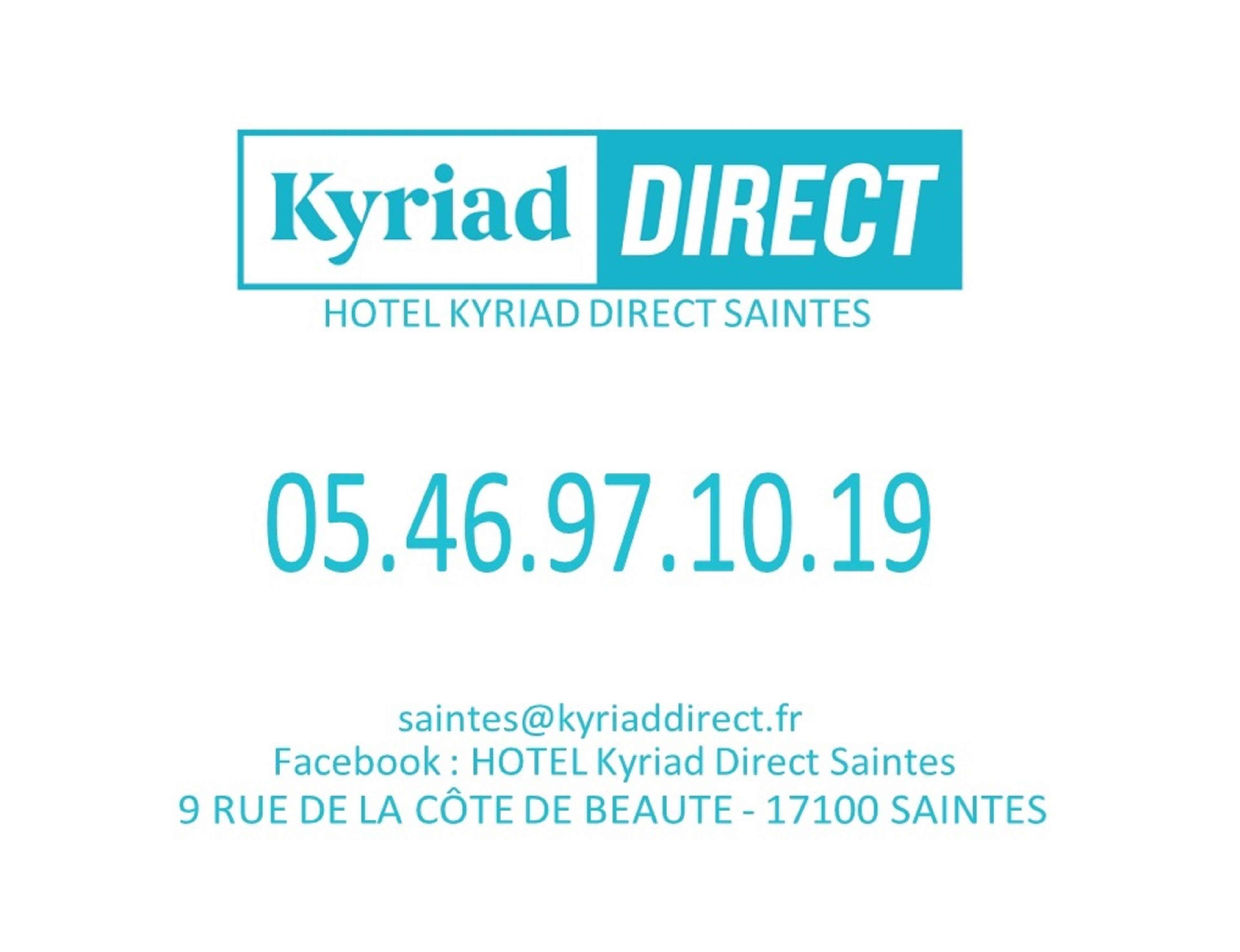 Kyriad Direct Saintes Dış mekan fotoğraf